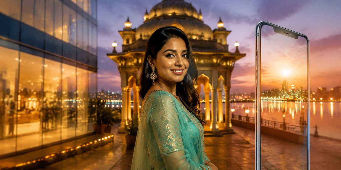 রংপুরের তরুণী মোবাইলে ace 465 - এর নতুন গেম উপভোগ করছেন